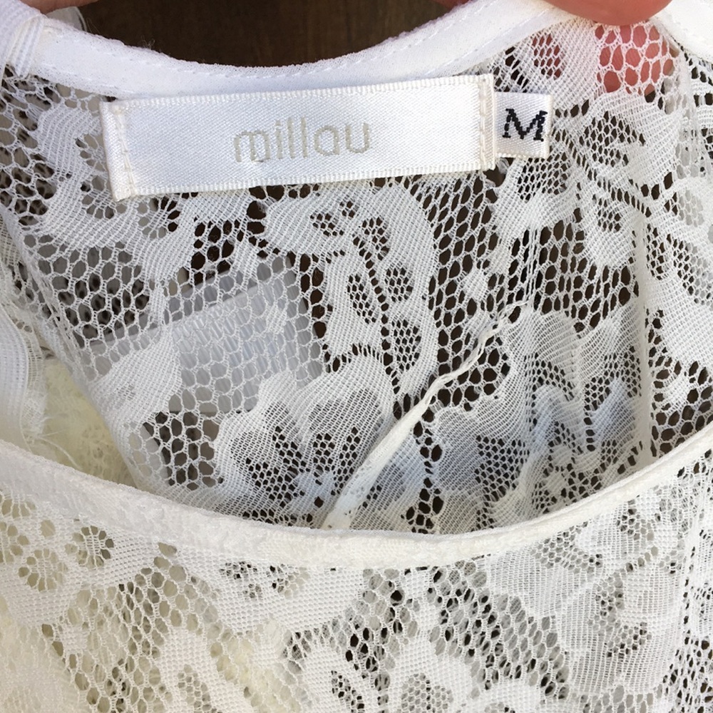 Millau Mila Lace Layering Dress S - M - Picture 8 of 8